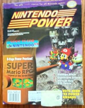 Nintendo Power Magazine Volume 79 December 1995 Super Mario RPG (65)